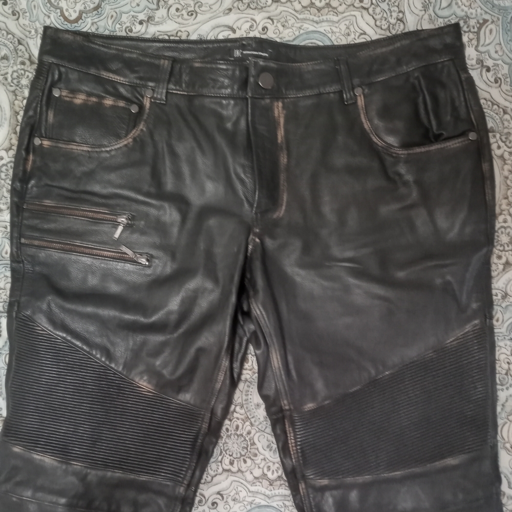 International Concepts leather pants